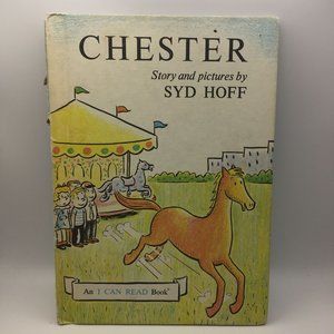 Vintage I Can Read Book Hardcover Chester Syd Hoff Children's Wild Horse Horses